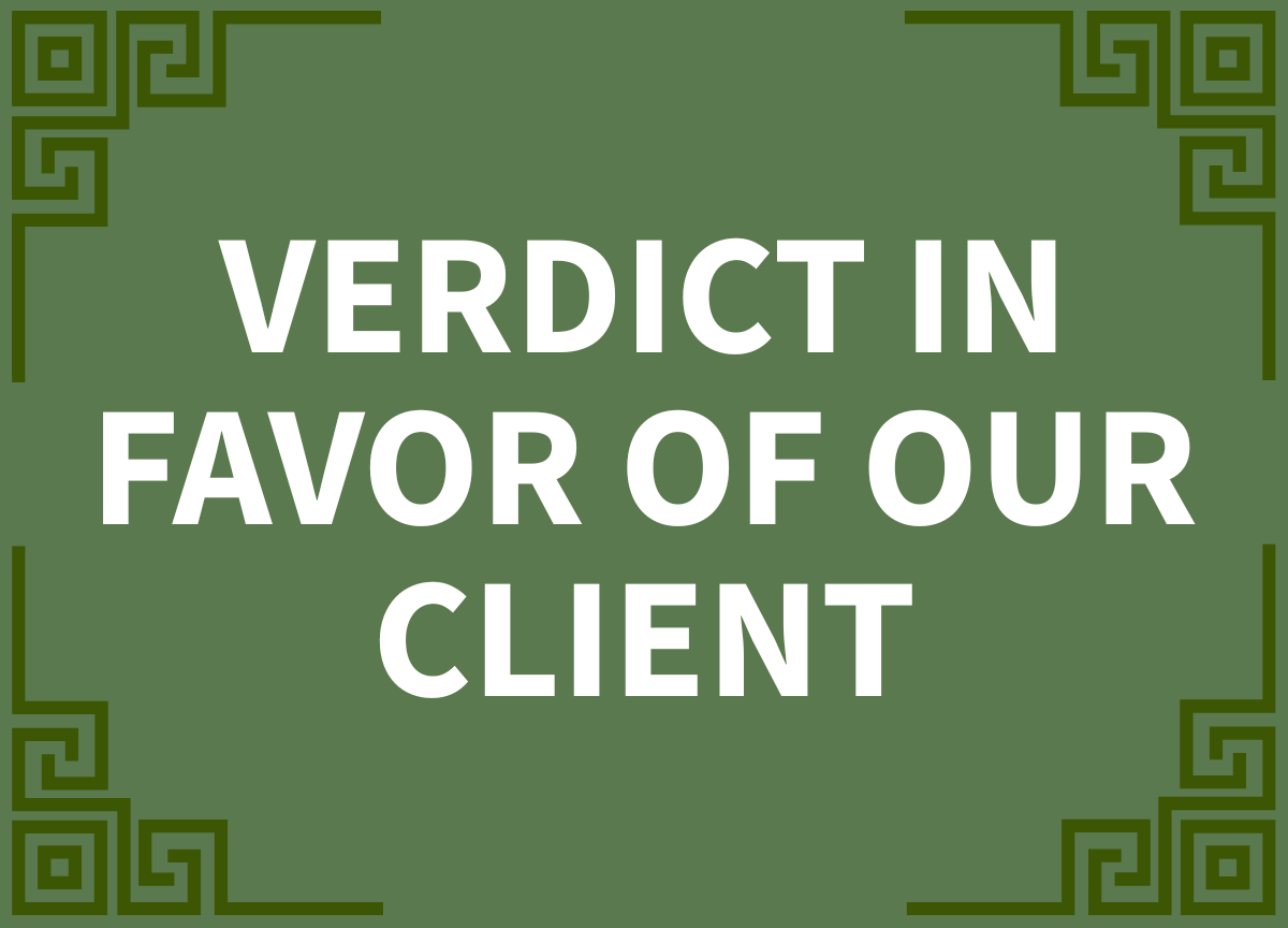Carlson Caspers Achieves Perfect Verdict in Minnesota Patent Trial