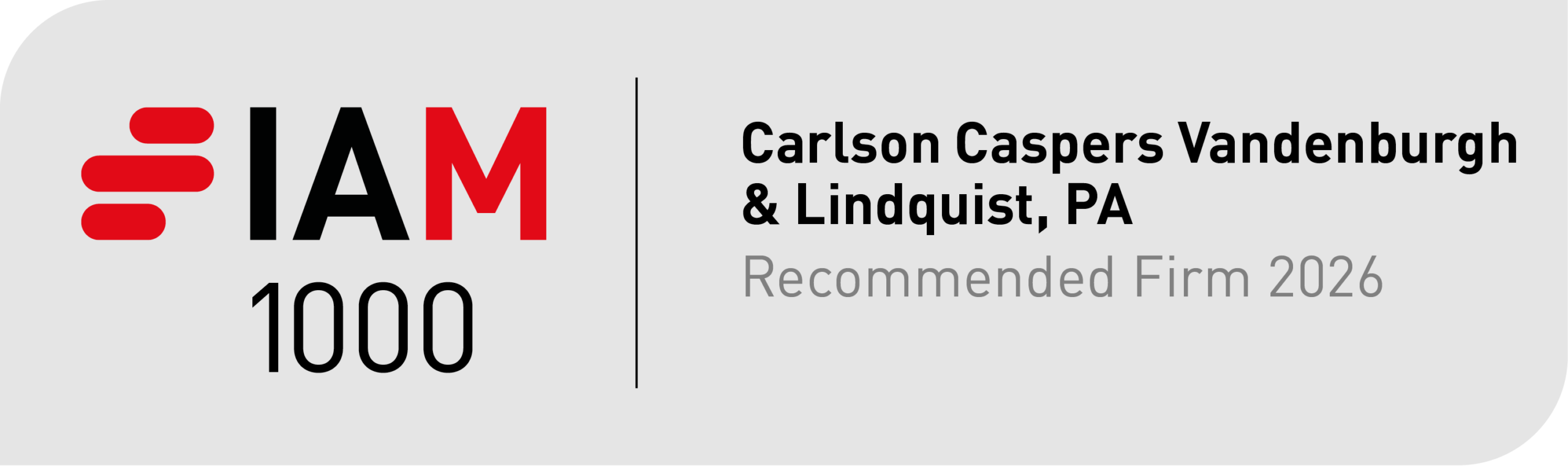 IAM1000 Badge - Carlson Caspers